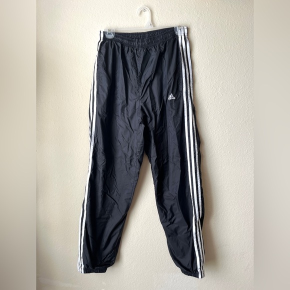 Adidas Black Athletic Pants - Picture 1 of 4